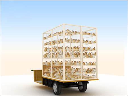 Poultry Farm E Rickshaw