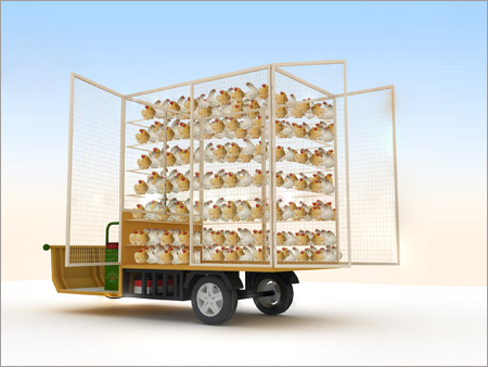 Poultry Farm E Rickshaw