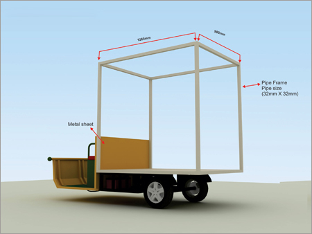 Poultry Farm E Rickshaw