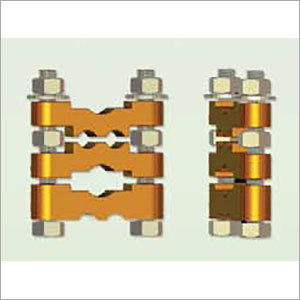 Copper Alloy H-Type Clamp - Copper Alloy Material, Polished Surface Treatment | Designed for Electrical Industry Applications