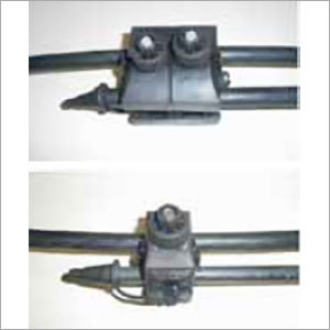 Piercing Connector for Covered Conductor - Stainless Steel & Aluminium, Galvanized Finish for Enhanced Durability in Electrical Applications