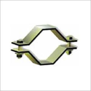 Pole Clamp - Stainless Steel & Aluminium Alloy, Thickness 1-6mm, Galvanized Finish | Designed for Electrical Transmission Line Applications