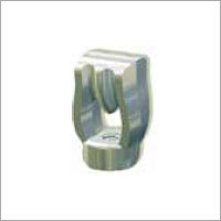 Twin Eye Nut - Stainless Steel & Aluminium Alloy,  Galvanized Finish | Silver Color, Ideal for Electrical Transmission Line Applications