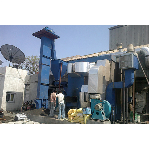 Indirect Fired Hot Air Generator - Color: Blue