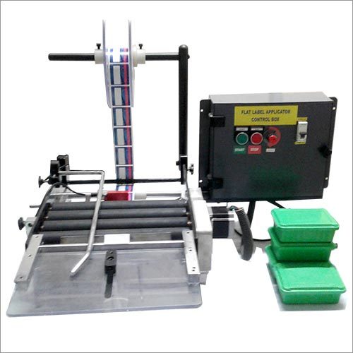 Semi Automatic Labeller For Flat Boxes