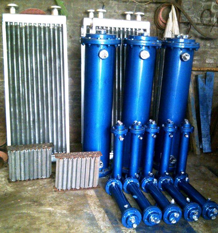 Hydraulic Oil Cooler - Tube Heat Exchanger, Blue Color, 1 To 110 Bar Pressure, 10 To 1000 Lpm Flow Rate