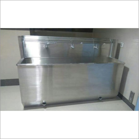 Floor Mounted Scrub Sink Station
