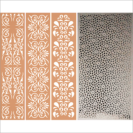 2डी MDF - WPC जाली