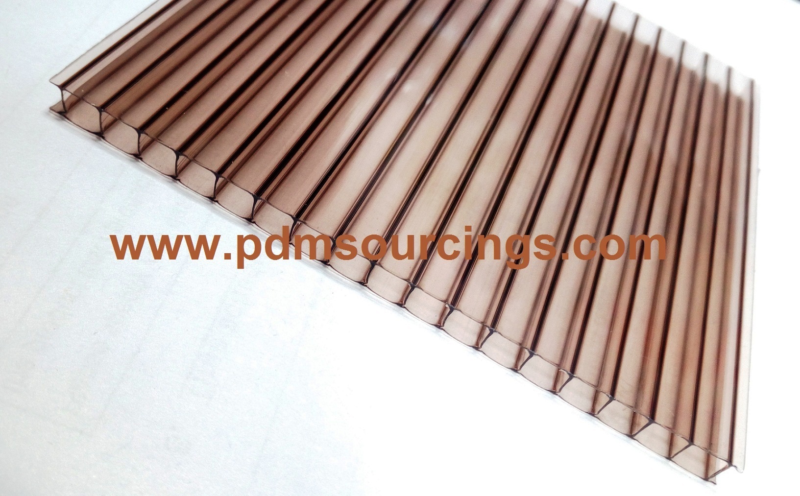 Polycarbonate Multiwall Sheet - 4mm Thickness, 1.22/1.525/1.83/2.1m Width, Clear/green/brown/blue | Uv Protected, 100% Virgin Raw Material From Bayer/sabic