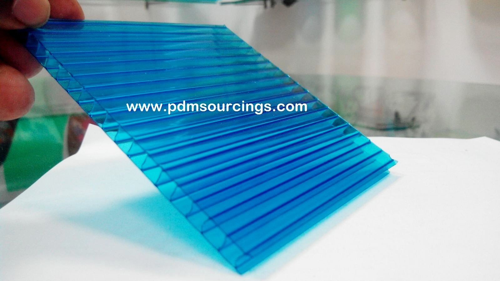 Polycarbonate Multiwall Sheet - 4mm Thickness, 1.22/1.525/1.83/2.1m Width, Clear/green/brown/blue | Uv Protected, 100% Virgin Raw Material From Bayer/sabic