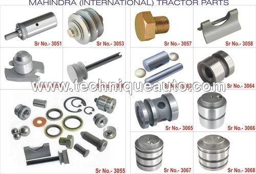 सिल्वर एंड ब्राउन महिंद्रा ट्रैक्टर हाइड्रोलिक पार्ट्स