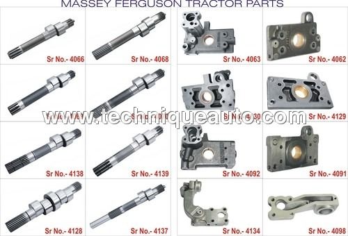 सिल्वर एंड ग्रे मैसी फर्ग्यूसन ट्रैक्टर हाइड्रोलिक पार्ट्स