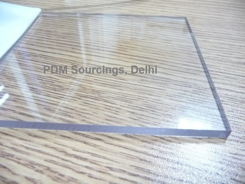 Polycarbonate Compact Sheet - 6mm Thickness, 4 X 8ft Size | Clear ...