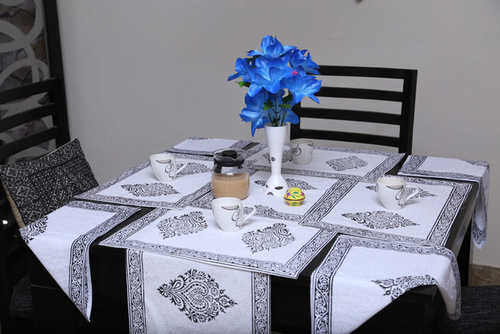 Cotton Table Mats - Soft and Durable Cotton Fabric, Elegant Table Decor for Home Dining