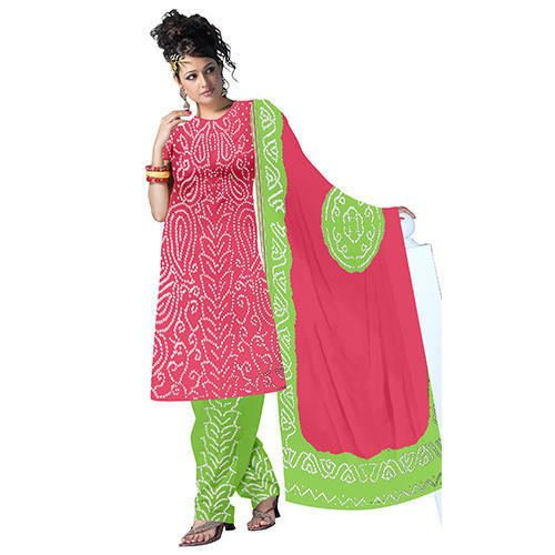 बंदेज प्रिंट सूट