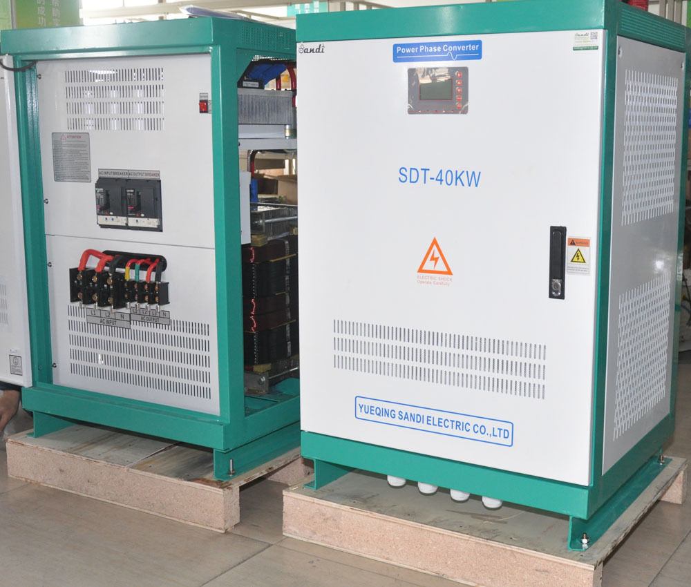 Split Phase To 3 Phase Converter Accuracy: 1 %