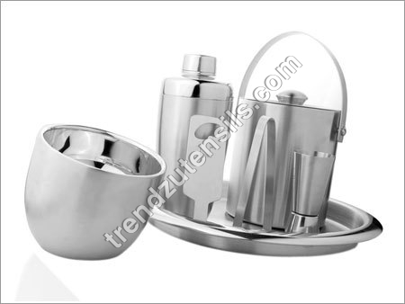 Stainless Steel Bar Set
