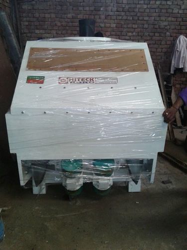 DE Stoner - Mild Steel 1000x800x1200 mm White, 1-3 HP | Stone Removal, High Capacity, Durable Design, Easy Operation