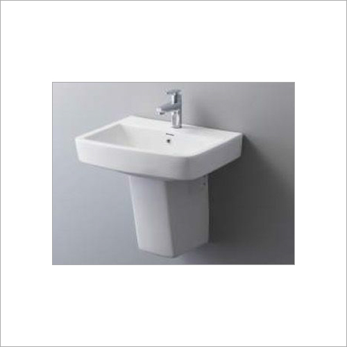 Crema - Half Pedestal Basin