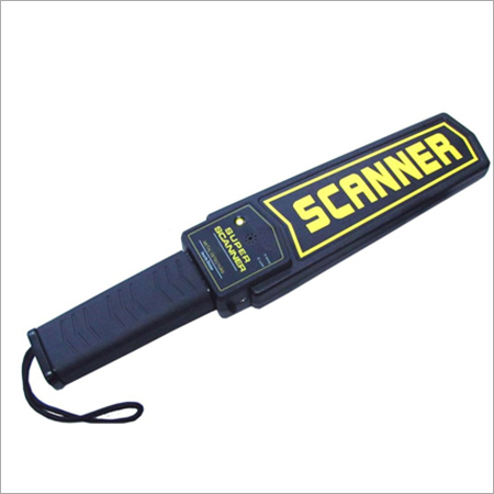 Hand Held Metal Detector - Metal, 2kHz Operating Frequency, 9V Battery with 100 Hours Life | Alarm: Speaker, Vibrator, LED Alerts, 24 Month Warranty