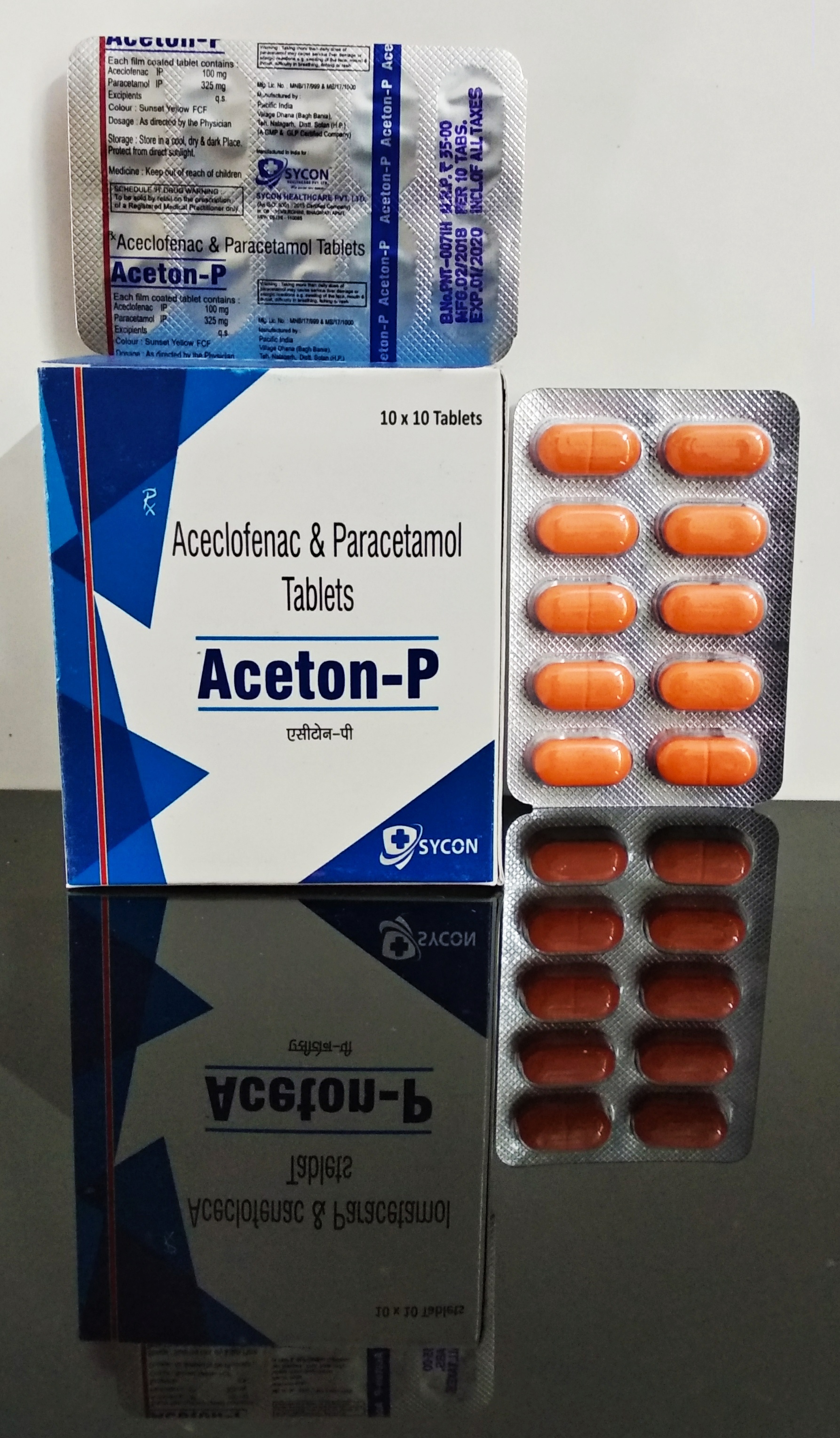 Aceton-p Tablets - Storage Instructions: Dry Place