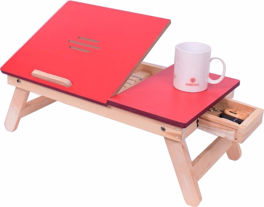 Foldable Laptop Table With Drawer