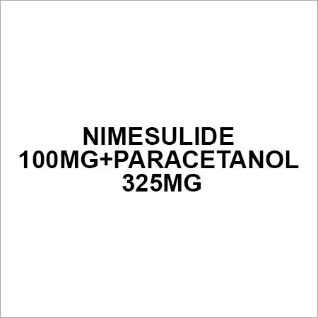 Nimesulide 100Mg+Paracetanol 325Mg Application: For Pain Reliever