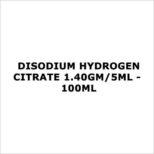 Disodium Hydrogen Citrate Solution - 1.40gm per 5ml, Liquid Formula for Adult Urinary Tract Infection Treatment