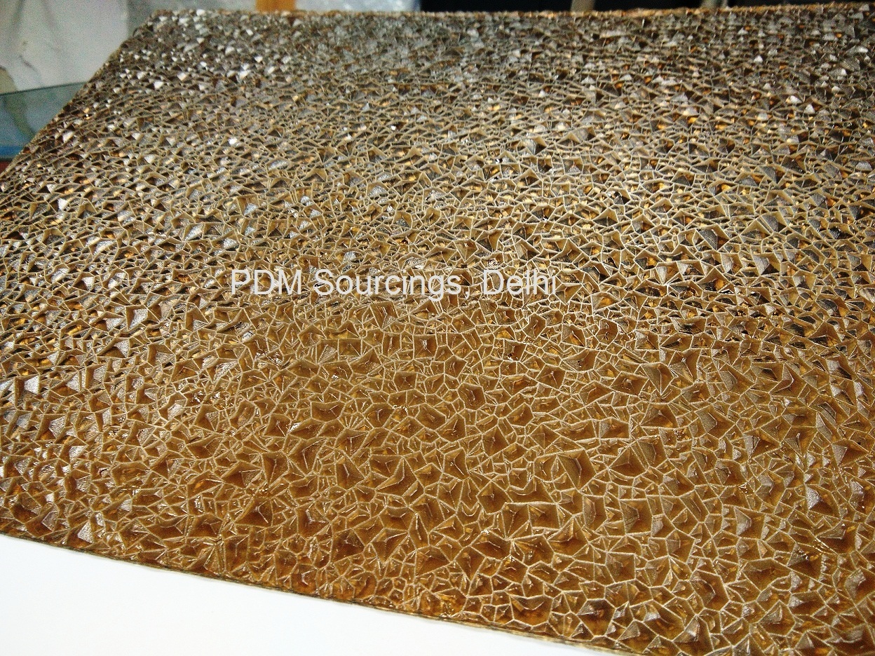 Polycarbonate Diamond Sheet - 1.6mm Thickness, 3-7ft Width, 100ft Length | Clear, Blue, Brown, Green - Iso Certified, Uv Protected, 100% Virgin Material