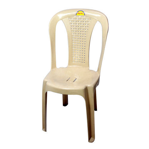 Plastic Armless Chair - Supreme Grade Plastic Material, Ergonomic Design, Comfortable Backrest, Available In Multiple Colors And Sizes