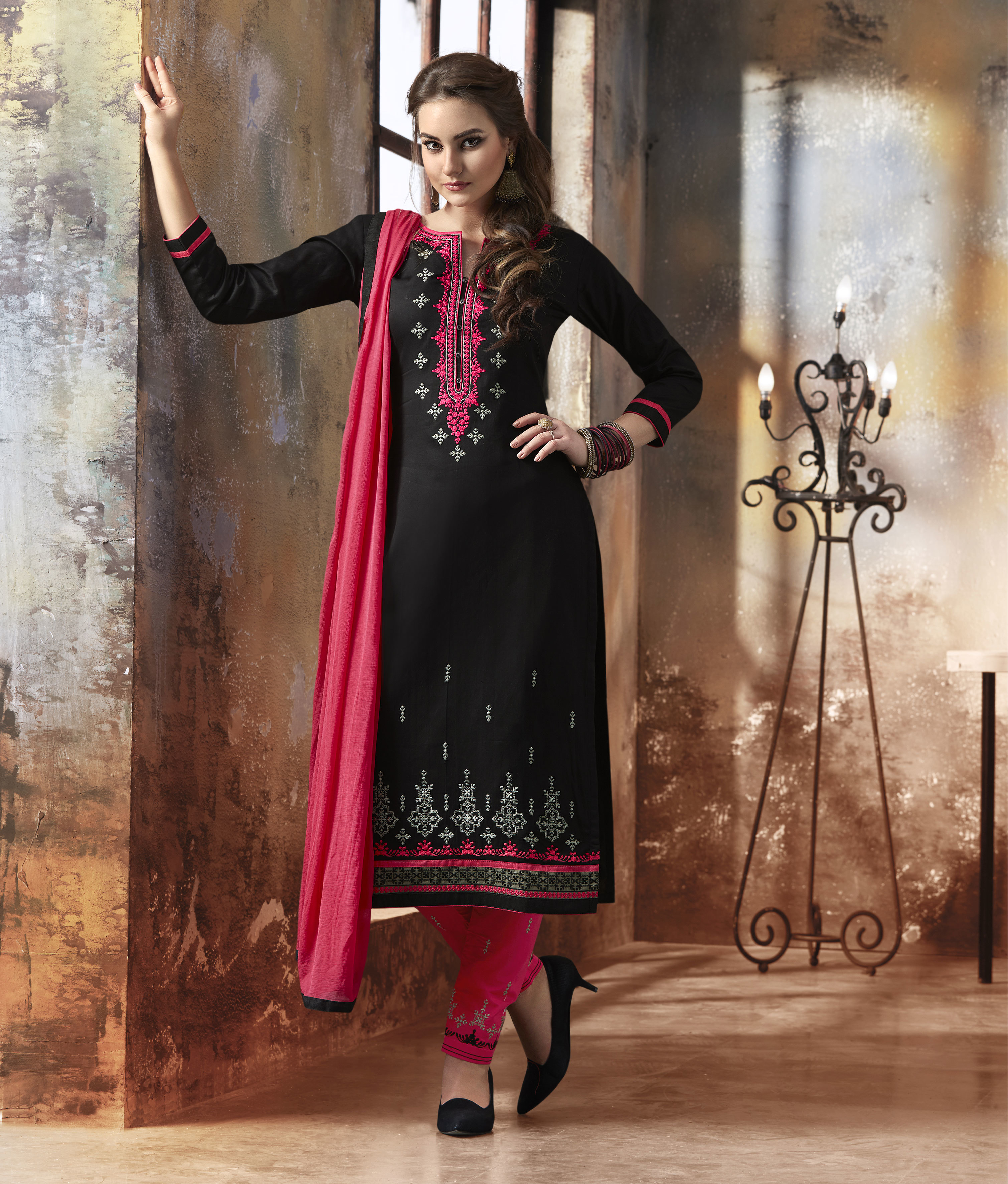 Black Designer Salwar Suits