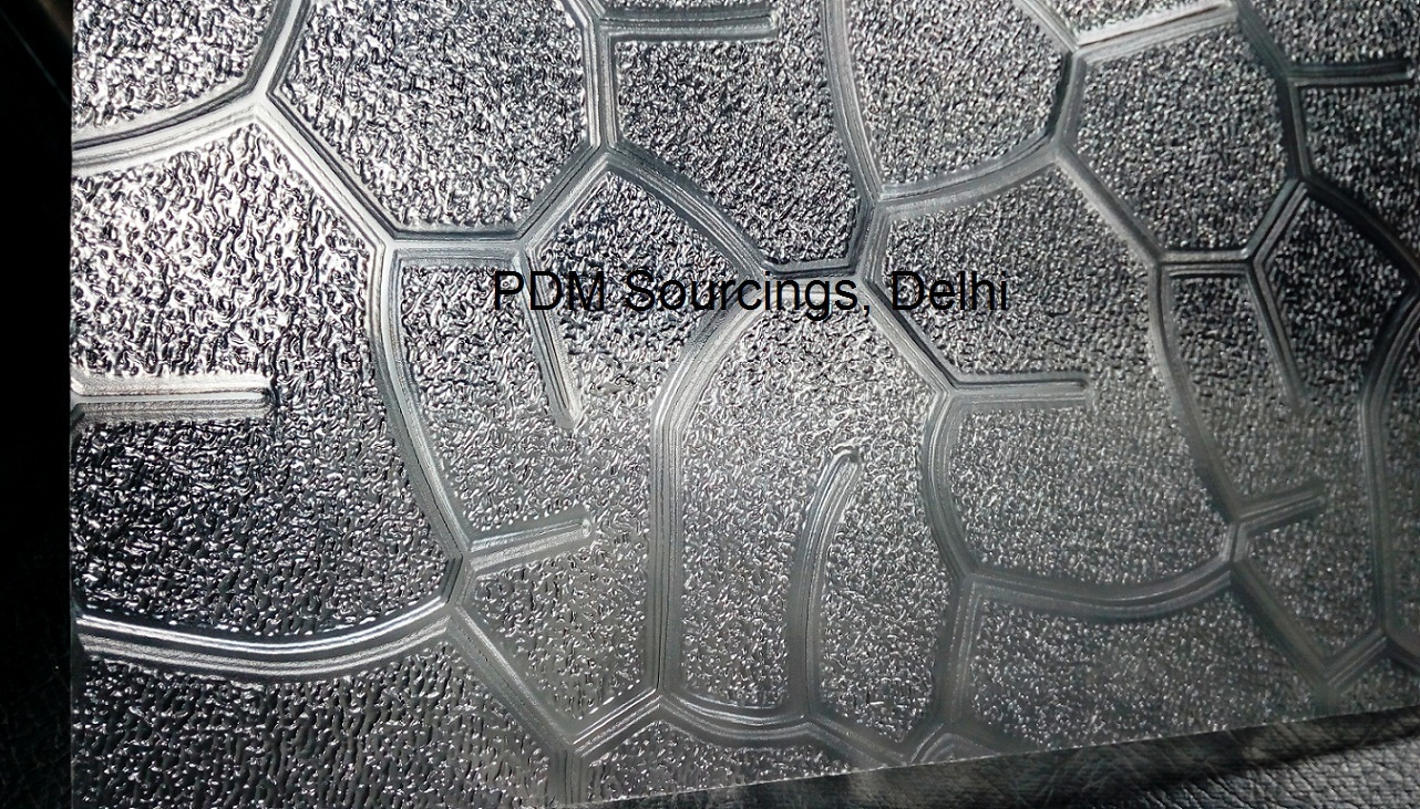 Polycarbonate Mosaic Sheet - 1.6mm Thickness, 3-7 Feet Width, 100 Feet Length | Clear And Brown Colors, Uv Protected, Iso Certified From Vibrant Sapphire