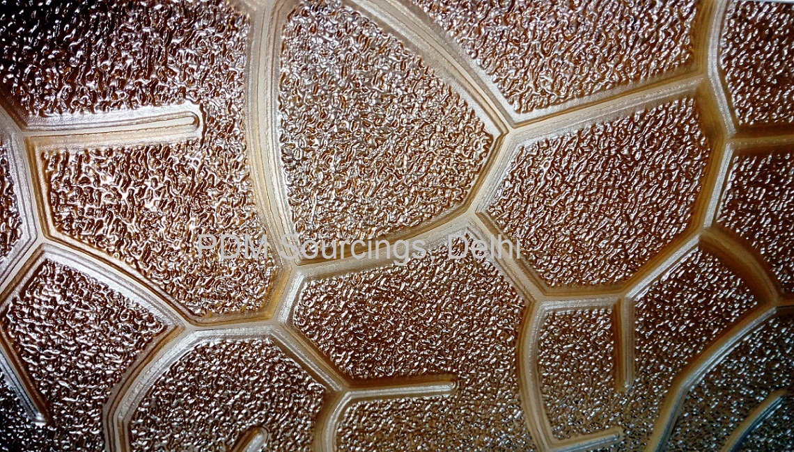 Polycarbonate Mosaic Sheet - 1.6mm Thickness, 3-7 Feet Width, 100 Feet Length | Clear And Brown Colors, Uv Protected, Iso Certified From Vibrant Sapphire