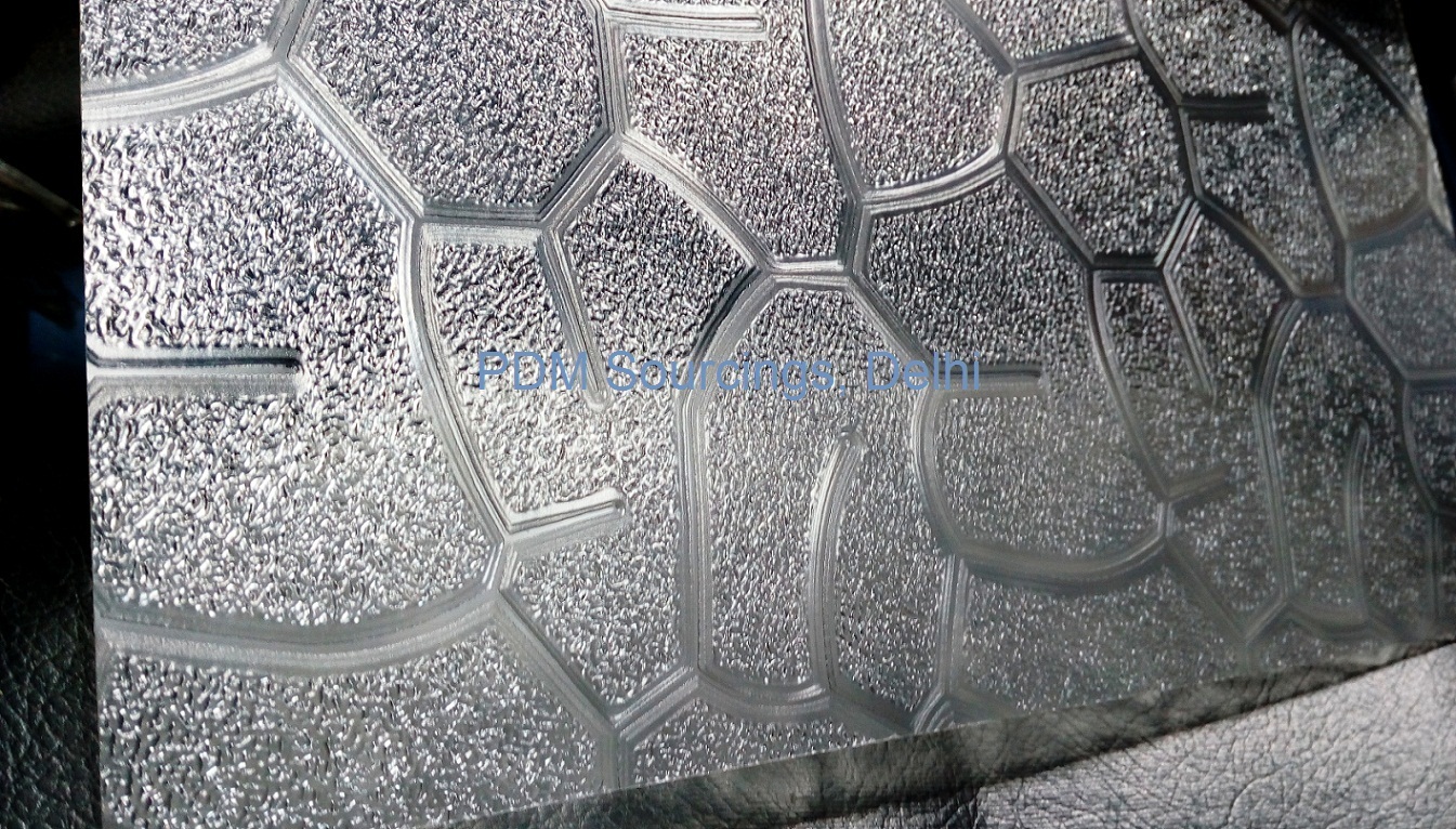 Polycarbonate Mosaic Sheet - 1.6mm Thickness, 3-7 Feet Width, 100 Feet Length | Clear And Brown Colors, Uv Protected, Iso Certified From Vibrant Sapphire