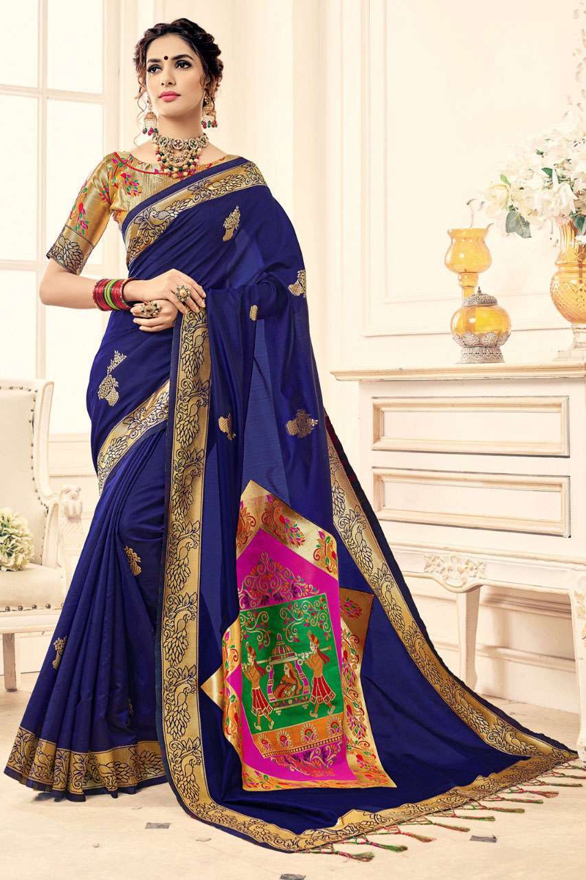 Multicolour Buy Ynf Gulbguni Silk Saree Online In Surat From Sethnic Wholesale