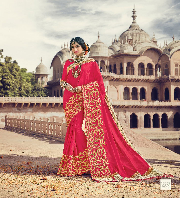 Multicolour Aethnic 10001 To 10008 Silk Saree Collection Online Wholesale