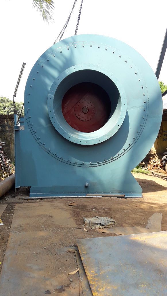Forced Draft Fans - Metal, 12 Blades, Floor Installation | Robust Build, Longer Life, Excellent Strength, Energy Saving