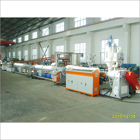 Ppr Hot And Cold Pipe Machine - 28x1x3 Dimensions, Grey Color, 150000 Power | Automatic Plc Control, Direct Drive, 90mm Screw Diameter, 50000 Capacity, 1 Year Warranty