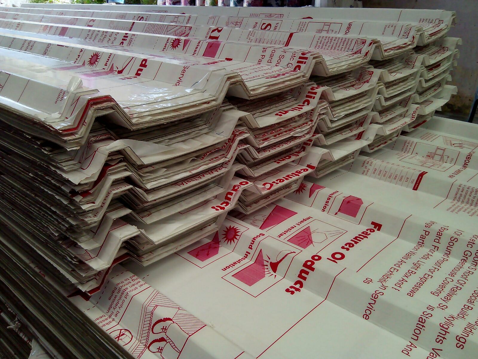 Polycarbonate Profile Sheet Length: 2.44