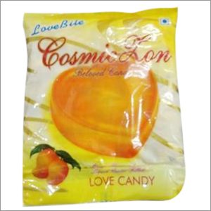 आम स्वाद वाली लिगिंड केंद्र भरी मिठाई