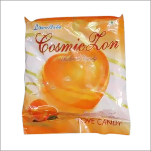 Orange Flavored Ligind Center Filled Candy