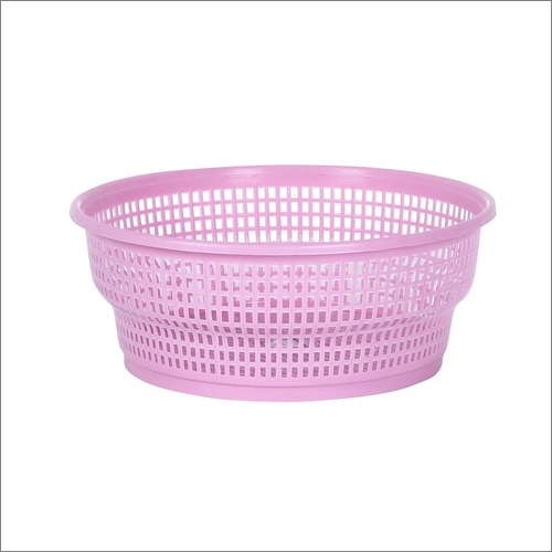 Various Color Plastic Round Basket