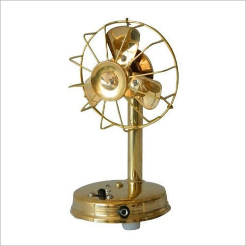 Antique Brass Fan