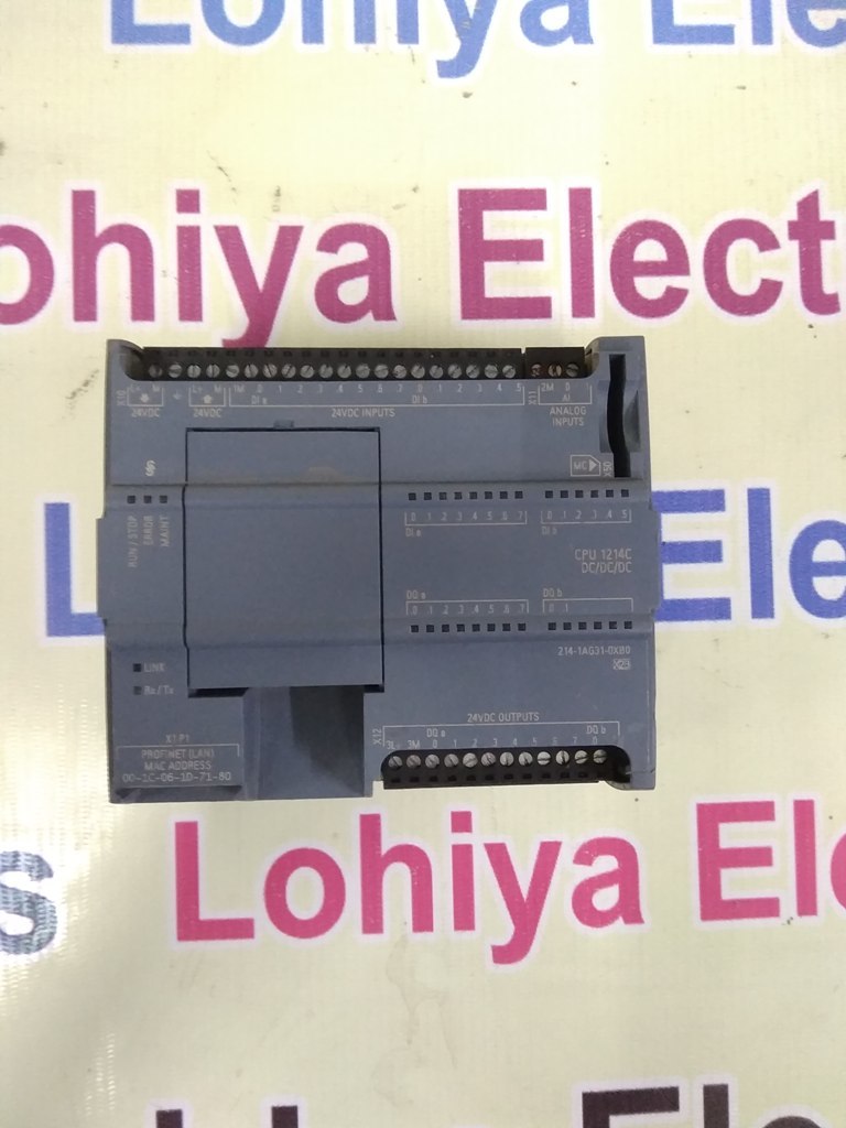Siemens S7 1214c Cpu 6es7 214-1he30-0xb0