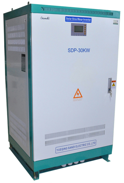 Off Grid Inverter - 15kw 25kw 30kw Ac Bypass With Built-in Charger | Pure Sine Wave Output, Ip45 Protection, Lcd Display, Voltage/current Sensor, 2-year Warranty
