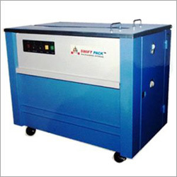 Semi Auto Strapping Machine - Heavy-Duty Metal Frame, Versatile for Multiple Packaging Sizes