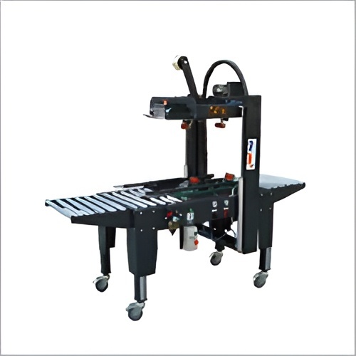 Random Carton Sealer Machine - Color: Yellow & Black