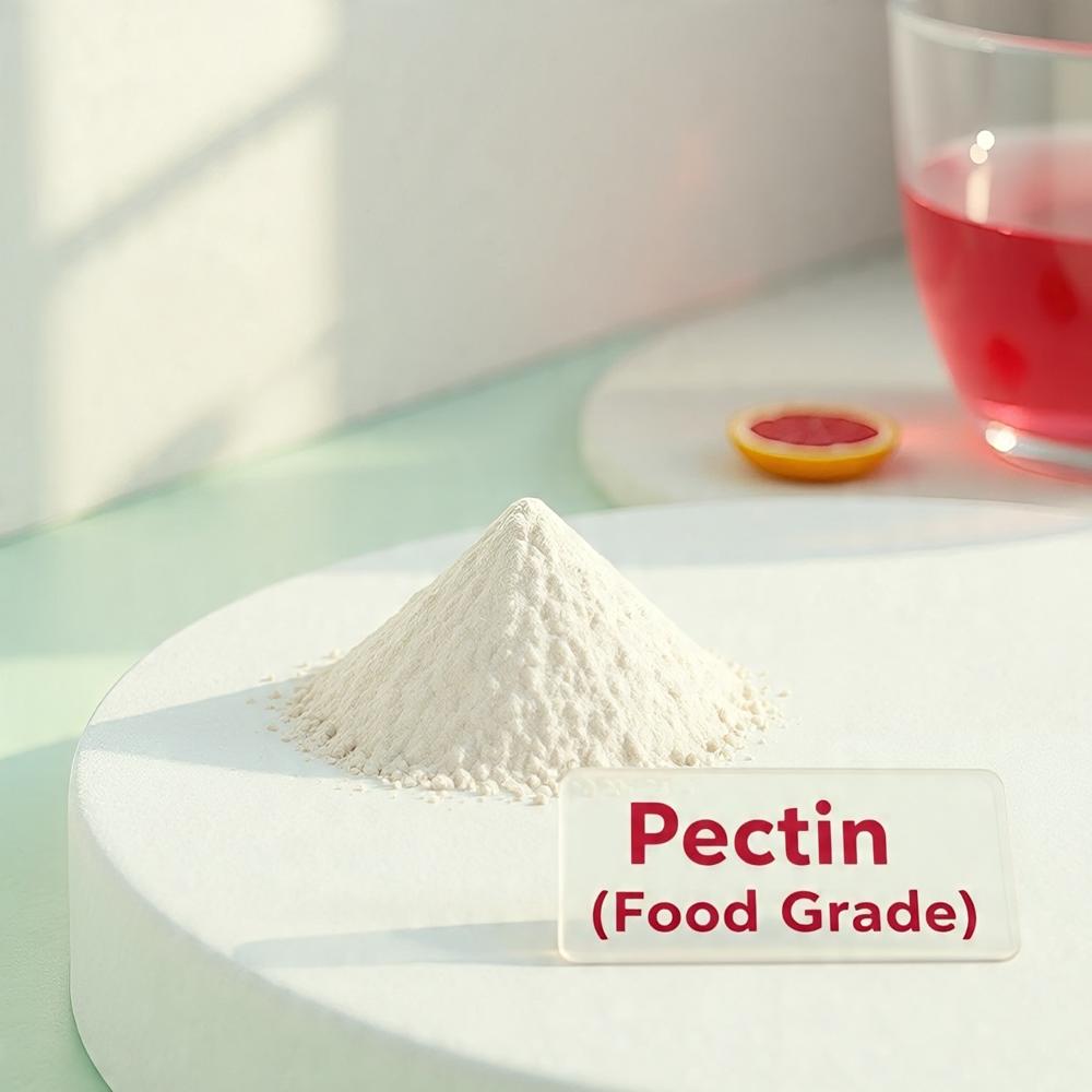Pectin For Tomato Ketchup Icecream Stabilizer Crushes Syrups Jam Jellies Gummies - Color: White To Pale Brown Free Flowing Powder
