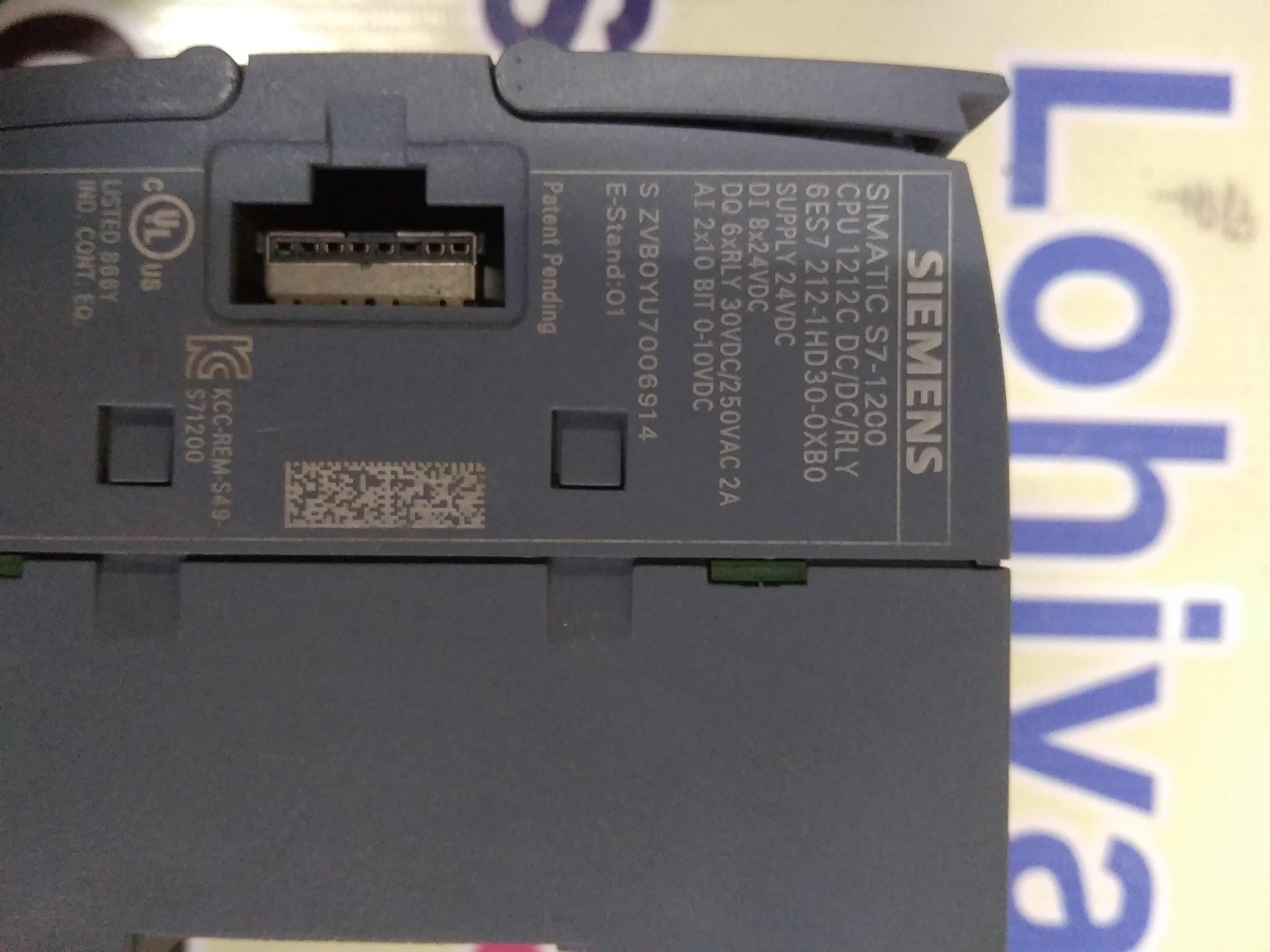 Siemens S7 1212c Cpu 6es7 212-1ad30-0xb0