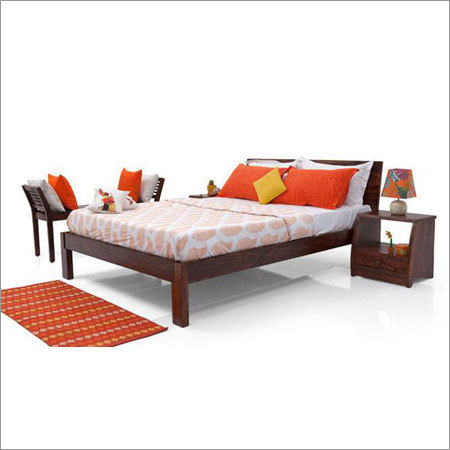 Handmade Regular High Wooden Bed